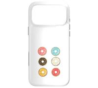 Découvrez Mon Lot de 6 Donuts drôles inspirés de Fitness et de Gym Coque pour iPhone 17 Pro Max