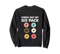 Découvrez Mon Lot de 6 Donuts drôles inspirés de Fitness et de Gym Sweatshirt
