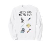 Découvrez Mon Lot de Six équipements de Laboratoire de biologie et Sciences Humour Sweatshirt