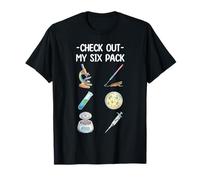 Découvrez Mon Lot de Six équipements de Laboratoire de biologie et Sciences Humour T-Shirt