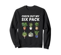 Découvrez Mon Lot de Six - Plante de Jardinier drôle Maman Papa Sweatshirt