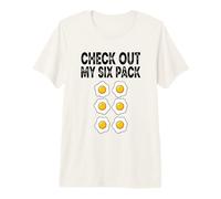 Découvrez Mon Lot de Six œufs au Plat T-Shirt Haut de Gamme