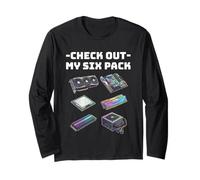 Découvrez Mon Pack de Six - Pièces PC Gamer Hardware Humour Manche Longue