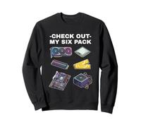Découvrez Mon Pack de Six - Pièces PC Gamer Hardware Humour Sweatshirt