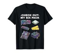 Découvrez Mon Pack de Six - Pièces PC Gamer Hardware Humour T-Shirt