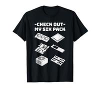 Découvrez Mon Pack de Six - Pièces PC Gamer Hardware Humour T-Shirt