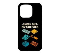 Découvrez Mon Pack de Six pièces PC Gamer Vintage Coque pour iPhone 15 Pro
