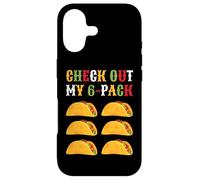 Découvrez Mon Paquet de 6 Tacos - Cuisine mexicienne - Cinco De Mayo Coque pour iPhone 17