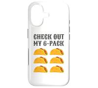 Découvrez Mon Paquet de 6 Tacos - Cuisine mexicienne - Cinco De Mayo Coque pour iPhone 17