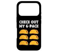 Découvrez Mon Paquet de 6 Tacos - Cuisine mexicienne - Cinco De Mayo Coque pour iPhone 17 Pro