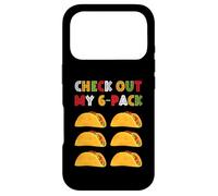 Découvrez Mon Paquet de 6 Tacos - Cuisine mexicienne - Cinco De Mayo Coque pour iPhone 17 Pro