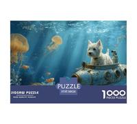 Découvrez Notre Puzzle Stitch 1000 Pieces avec Un Chien comme Héros - Un Puzzle 1000 Pieces Adulte Qui Honore Le Monde Animaux 38x26cm/1000pcs