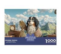 Découvrez Notre Puzzle Stitch 1000 Pieces avec Un Chien comme Héros - Un Puzzle 1000 Pieces Adulte Qui Honore Le Monde Animaux 38x26cm/1000pcs