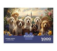 Découvrez Notre Puzzle Stitch 1000 Pieces avec Un Chien comme Héros - Un Puzzle 1000 Pieces Adulte Qui Honore Le Monde Animaux 38x26cm/1000pcs