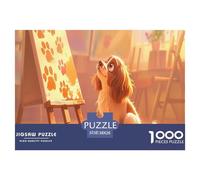 Découvrez Notre Puzzle Stitch 1000 Pieces avec Un Chien comme Héros - Un Puzzle 1000 Pieces Adulte Qui Honore Le Monde Animaux 38x26cm/1000pcs
