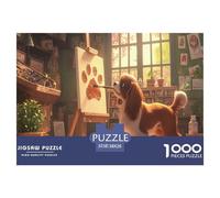 Découvrez Notre Puzzle Stitch 1000 Pieces avec Un Chien comme Héros - Un Puzzle 1000 Pieces Adulte Qui Honore Le Monde Animaux 38x26cm/1000pcs