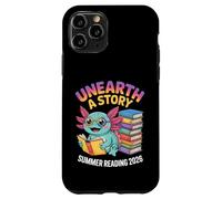 Découvrez Une Histoire | Axolotl Bookworm, Lecture Estivale 2026 Coque pour iPhone 11 Pro