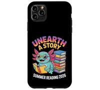 Découvrez Une Histoire | Axolotl Bookworm, Lecture Estivale 2026 Coque pour iPhone 11 Pro Max