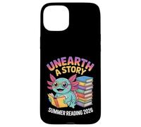 Découvrez Une Histoire | Axolotl Bookworm, Lecture Estivale 2026 Coque pour iPhone 15 Plus