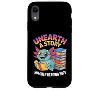 Découvrez Une Histoire | Axolotl Bookworm, Lecture Estivale 2026 Coque pour iPhone XR