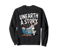 Découvrez Une Histoire : Bunny Rabbit Reading Sweatshirt