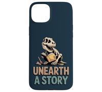 Découvrez Une Histoire : T-Rex lisant Un Livre Coque pour iPhone 15 Plus