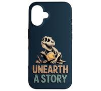 Découvrez Une Histoire : T-Rex lisant Un Livre Coque pour iPhone 16