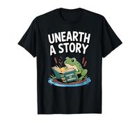 Découvrez Une Histoire : Une Grenouille lisant Un Livre, été 2026 T-Shirt