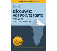 Découvrez vos points forts avec le test CliftonStrengths - Tom Rath - Pearson France - broché - Etude