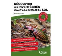 Découvrir les invertébrés vivant à la surface du sol Une méthode pdagogique. 25 portraits illustrés d'invertébrés. Des schémas synthétiques - Apolline Auclerc - Quae - broché - Guide