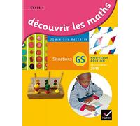 Dominique Valentin – Découvrir les maths GS – Guide de l'enseignant – éd. 2015 – Broché