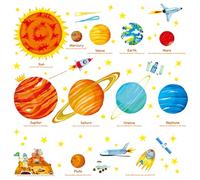 Decowall DM-1501 Stickers muraux système solaire