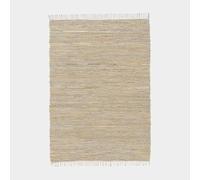 Decoweb Tapis en matière recy Japandi - Couleurs Nudes - 120 x 170 cm