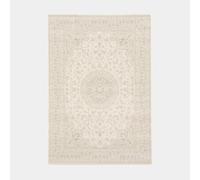 Decoweb Tapis Médina à Motif Floral Oriental, Écru, 200 x 290 cm