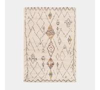 Decoweb Tapis Motif berbère - Empreinte - Multicolore - 80 x 150 cm