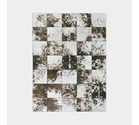 Decoweb Tapis Toucher Soft - Imprimé Peau de Vache - Patchwork Marron - 200 x 290 cm