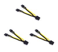 Decqerbe 3X Processeur EPS 8Pin à 2 Ports PCIe 8Pin Double PCI-E 6 + 2Pin Y Splitter Miner GPU Carte Graphique Câble