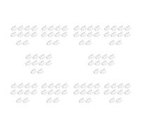 Decqerbe Lot de 100 mini cartes d'extension PCI-E en métal demi-à pleine taille, support adaptateur PCI Express WiFi sans avec vis