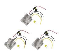 Decqerbe Lot de 3 convertisseurs de golf 48 V 36 V vers 12 V 12 V 20 A 240 W Convertisseur régulateur de tension pour voiture Golf Cart Club