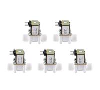 Decqerbe Lot de 5 valves magnétiques en plastique G1/2 CC 12 V C pour eau