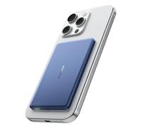 decqle “Air” Batterie Externe Magnétique sans Fil Ultra Mince 5000mAh, Compatible avec MagSafe, Coque Rechargeable Batterie Externe, Uniquement pour Les Séries iPhone 17/16/15/14/13/12 (Bleu)