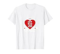 Décret Royal de la Reine des cœurs avec Leurs têtes T-Shirt, Homme, Blanc, S