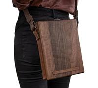 d'écriture en bois pour la créativité - stable et élégante, idéale pour ranger du matériel d'écriture, stylos, cahiers et ustensiles de bricolage, pratique et décorative de