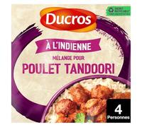 DECRO - Assaisonnement Aromatique Poulet Tandoori, Saveurs Intenses et Exotiques, Sachet 20g - Lot de 4