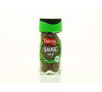 DECRO - Herbe Aromatique Sauge Fraîche Et Parfumée, Idéale Pour Sublimer Vos Plats, Flacon 12g - Lot De 4
