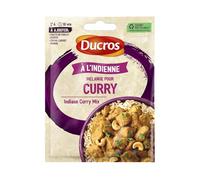 DECRO - Mariage Épicé Saveur Authentique, Poudre de Curry Indien Aromatique (Sachet 20g) - Le lot de 4