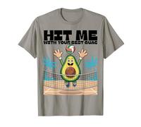 Décroche-moi avec ton plus beau motif de volley-ball amusant en guac T-Shirt
