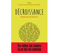 Décroissance, vocabulaire pour une nouvelle ère