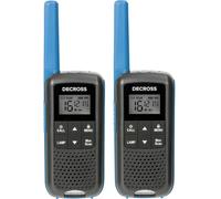 DECROSS DC63 Blau 2er-Set DC6314104302000 Talkie-walkie PMR