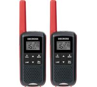 DECROSS DC63 Rot 2er-Set DC6313104302000 Talkie-walkie PMR